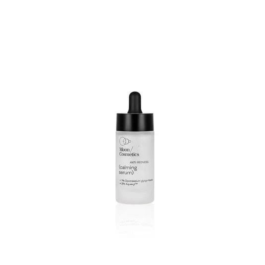 Raminamasis serumas nuo raudonio, 30 ml. Serumas rožinės pažeistai ir jautriai veido odai, pH 4,5-5,0