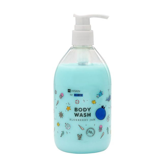 HS HISKIN KIDS BODY WASH BLUEBERRY JAM vaikų kūno prausiklis, 400 ml