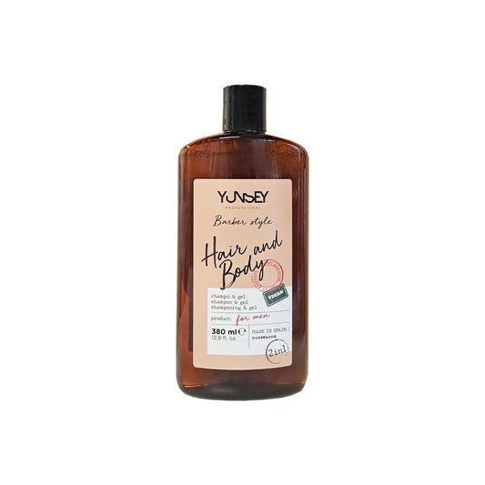 YUNSEY šampūnas vyrams – gelis 2in1 plaukams ir kūnui, 380ml