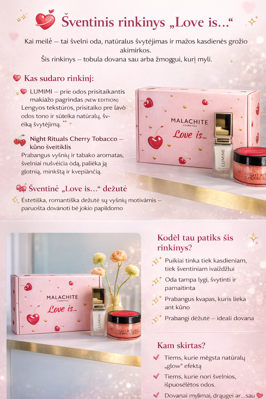 💝 Šventinis rinkinys „Love is…“