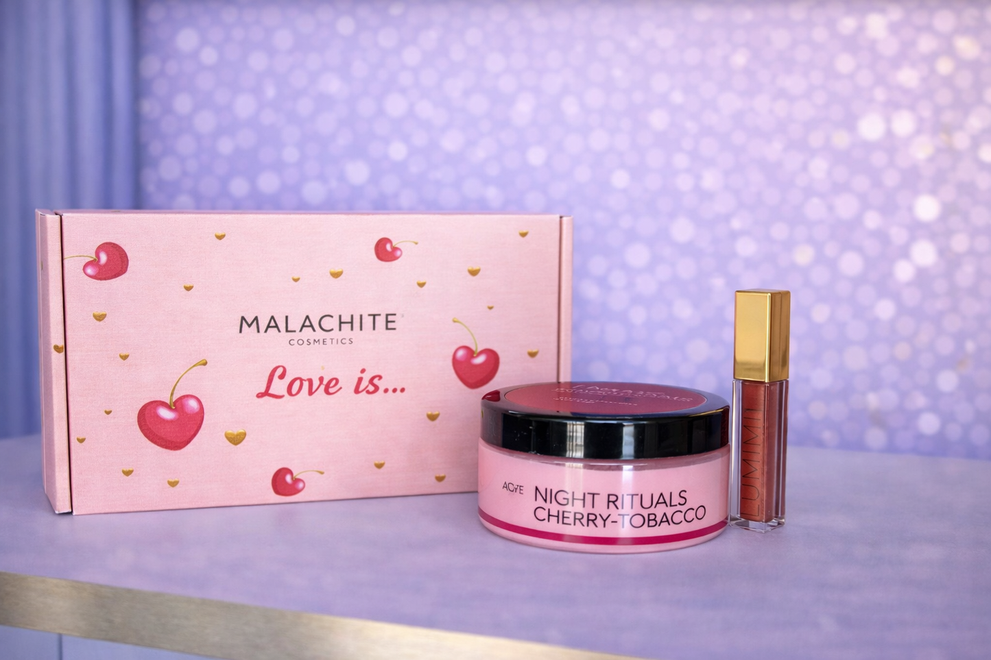 💖 Šventinis rinkinys „Cherry Love“