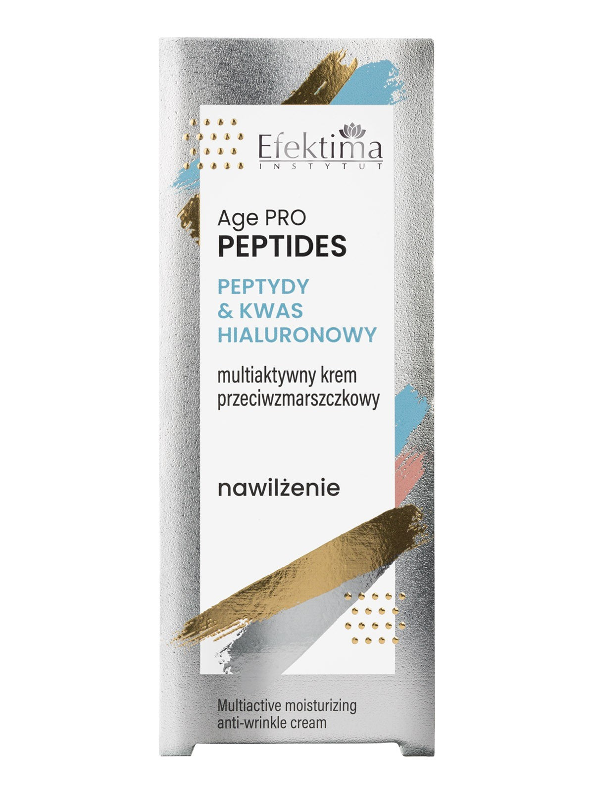 Veido kremas su peptidais ir hialurono rūgštimi – intensyviai drėkinantis ir lyginantis