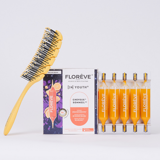 FLOREVE (IN) YOUTH ANTI HAIR LOSS – natūralus maisto papildas plaukų stiprinimui ir jų slinkimo mažinimui