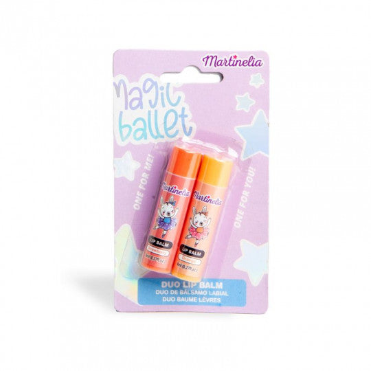 MARTINELIA lūpų balzamų rinkinys vaikams Magic Ballet, 2x4 g