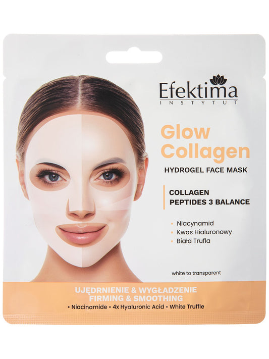 Hidrogelinė veido kaukė Glow Collagen