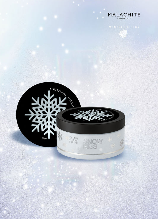 Kūno suflė-sviestas MALACHITE COSMETICS "Snow Kiss: Creamy Cloud", 150 ml