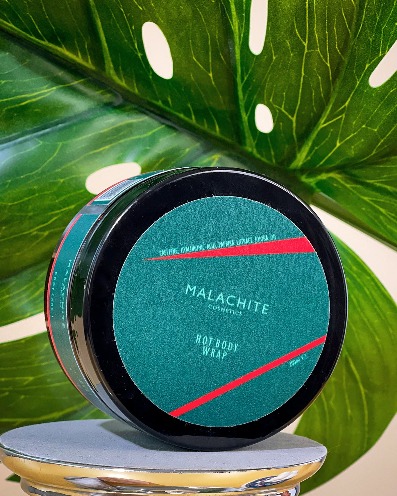Karštas įvyniojimo kremas kūnui MALACHITE COSMETICS "Body wrap", 200ml