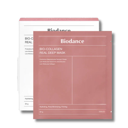 BIODANCE Bio-Collagen Real Deep Mask - kaukė su kolagenu (4 vnt)