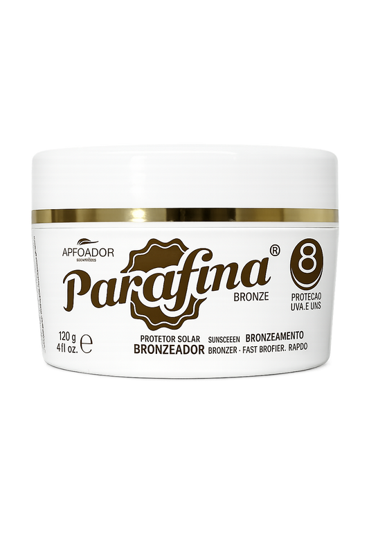 Parafina Bronze SPF 8 Greito Įdegio Kremas su Apsauga nuo Saulės