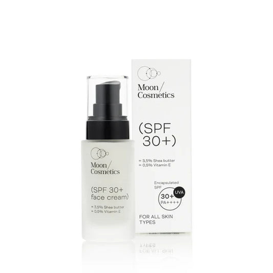 Apsauginis veido kremas SPF30, 30 ml.