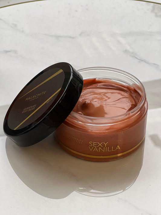 Kūno kremas MALACHITE COSMETICS "Sexy Vanilla", 200ml
