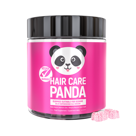 Maisto papildas plaukams HAIR CARE PANDA (guminukai) N60
