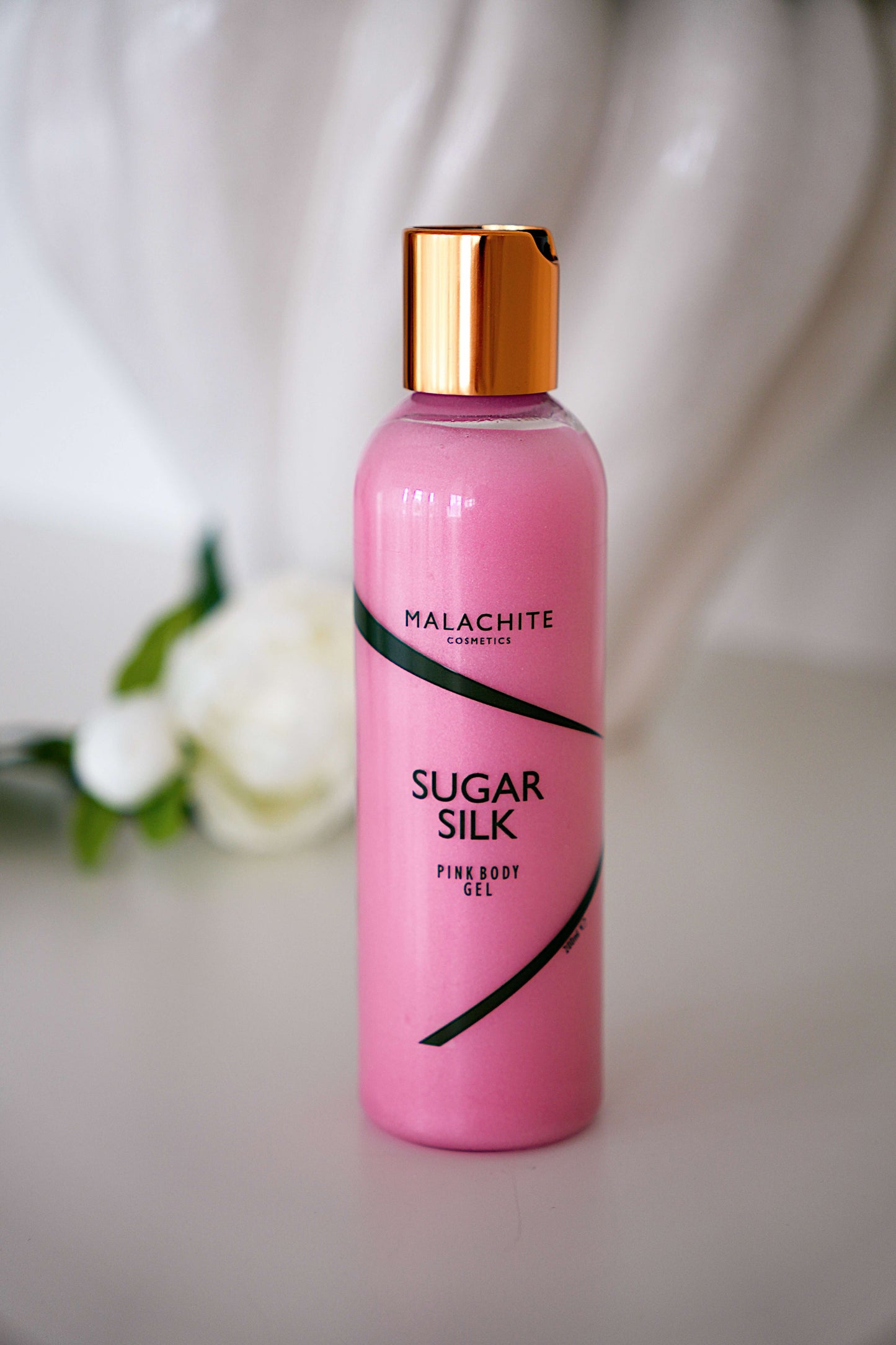 Kūno gelis MALACHITE COSMETICS „Sugar Silk“ 200 ml