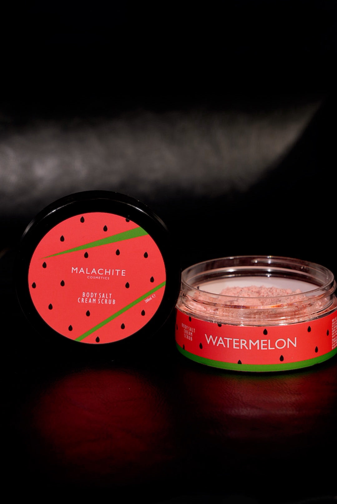 Kūno šveitiklis MALACHITE COSMETICS “WATERMELON”, 200ml