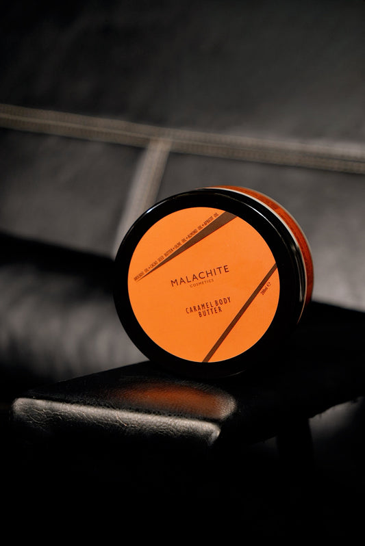 Kūno sviestas MALACHITE COSMETICS "cream caramel", 200ml