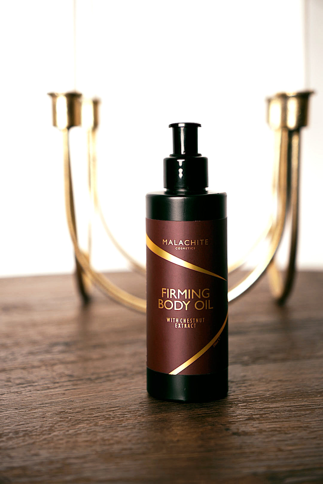 MALACHITE COSMETICS kūno aliejus su kaštono ekstraktu, 200 ml