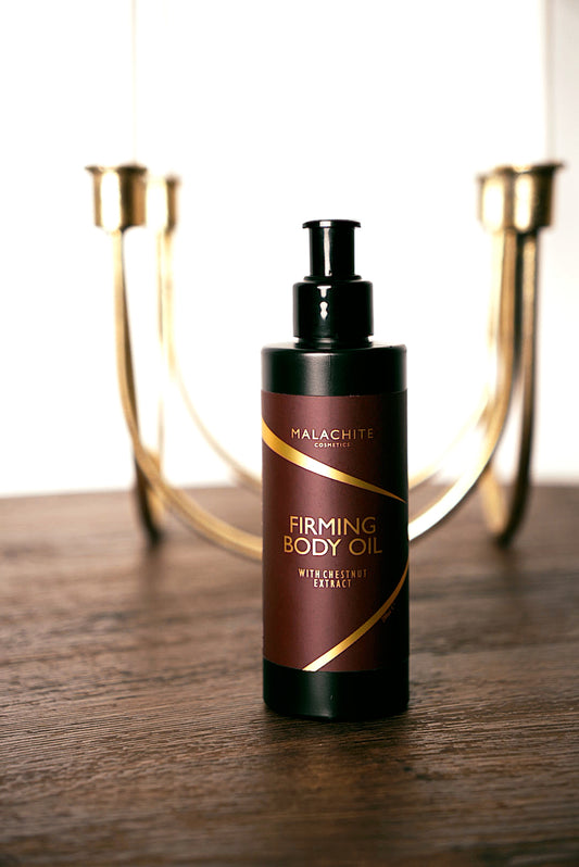 MALACHITE COSMETICS kūno aliejus su kaštono ekstraktu, 200 ml