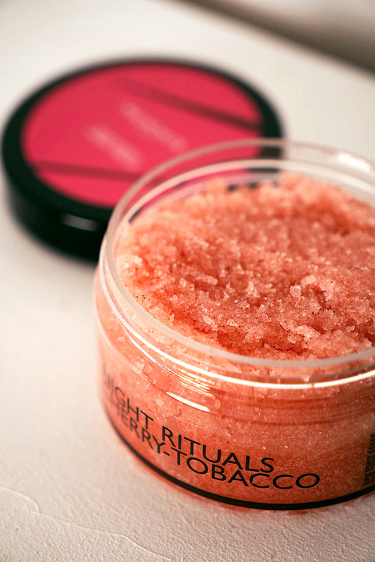 Vyšnių šveitiklis MALACHITE COSMETICS „Night Rituals – Cherry & Tobacco“, 300 ml