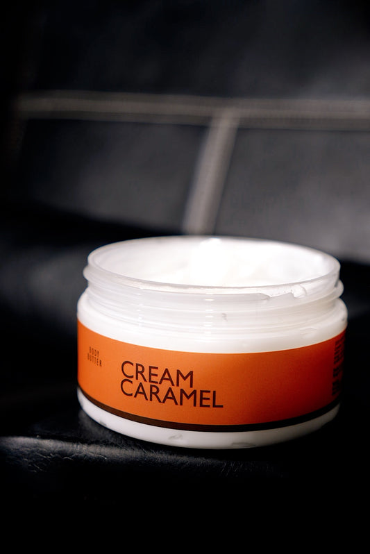 Kūno sviestas MALACHITE COSMETICS "cream caramel", 200ml