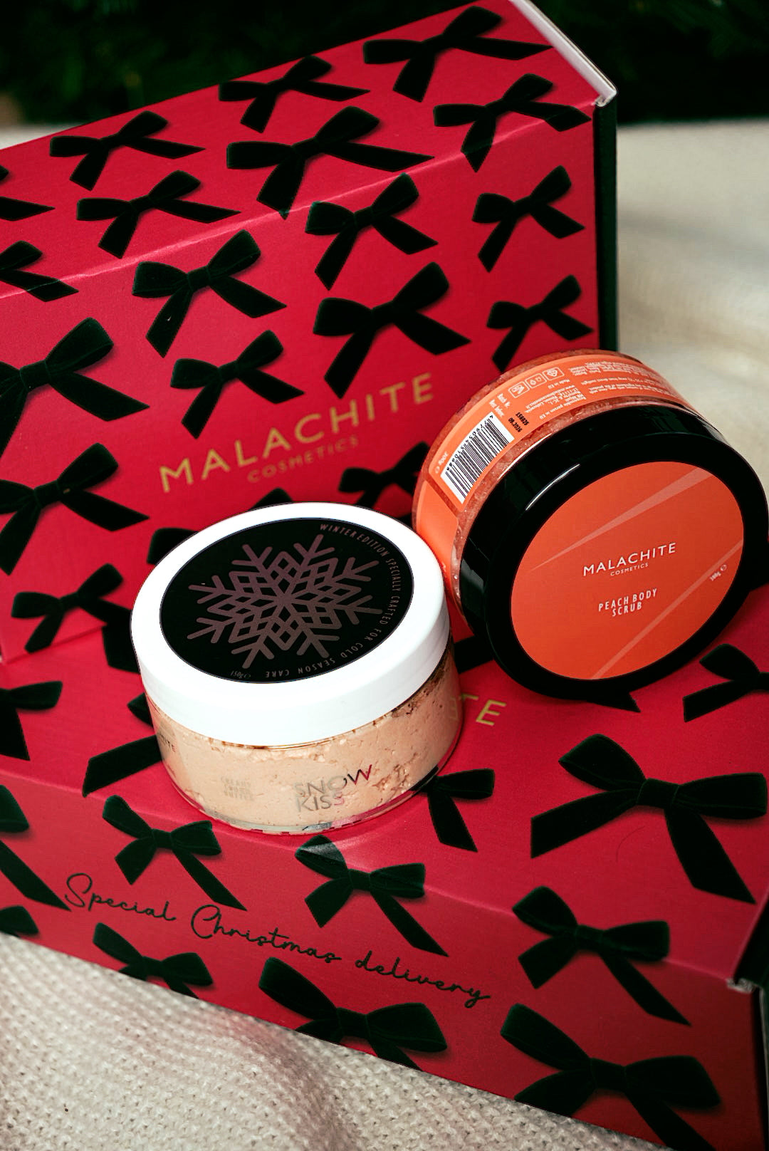 Šventinis rinkinys "Peach Kiss"