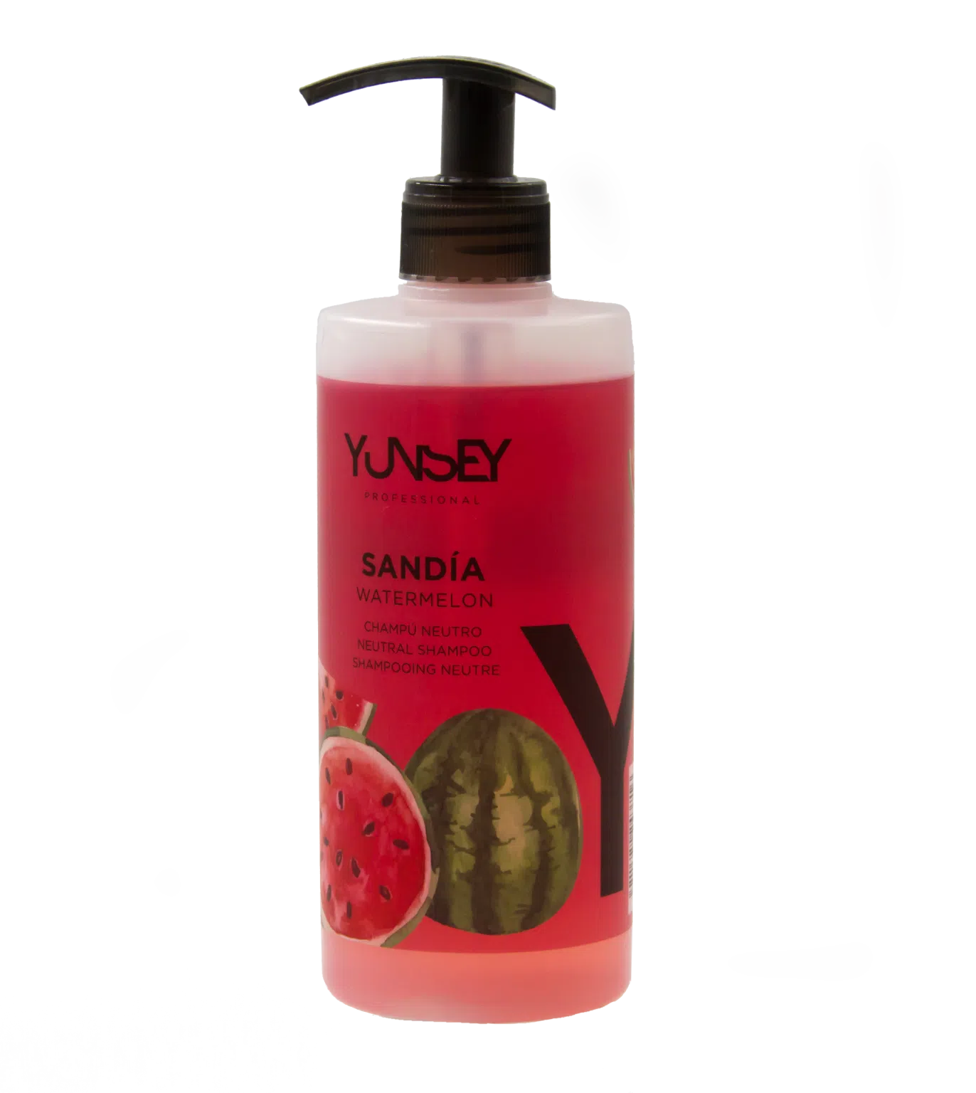 YUNSEY aromatinis arbūzų kvapo šampūnas (tinka nuo 3 metų amžiaus) NEUTRAL SHAMPOO WATERMELON, 400ml