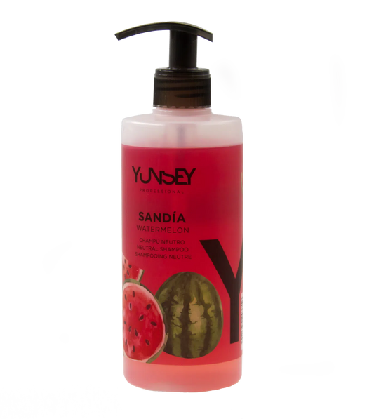 YUNSEY aromatinis arbūzų kvapo šampūnas (tinka nuo 3 metų amžiaus) NEUTRAL SHAMPOO WATERMELON, 400ml