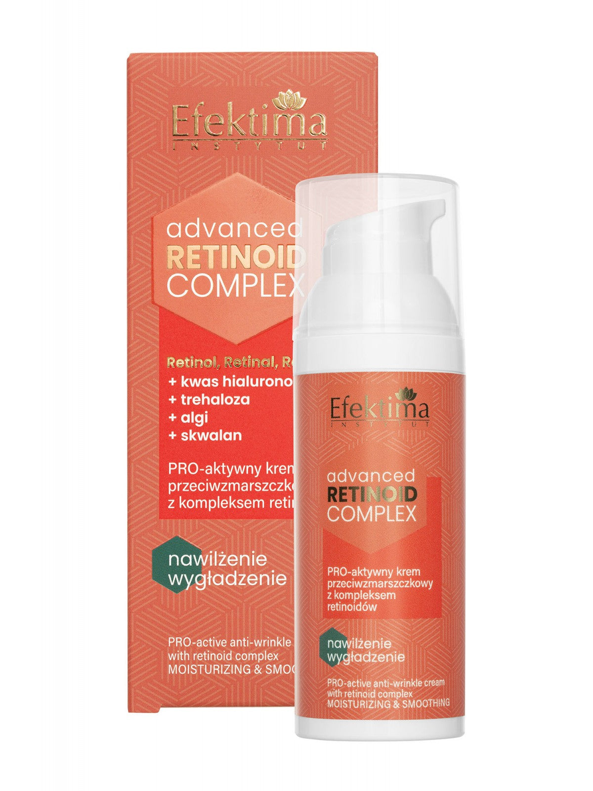 Veido kremas su retinoidų kompleksu – drėkinantis ir lyginantis