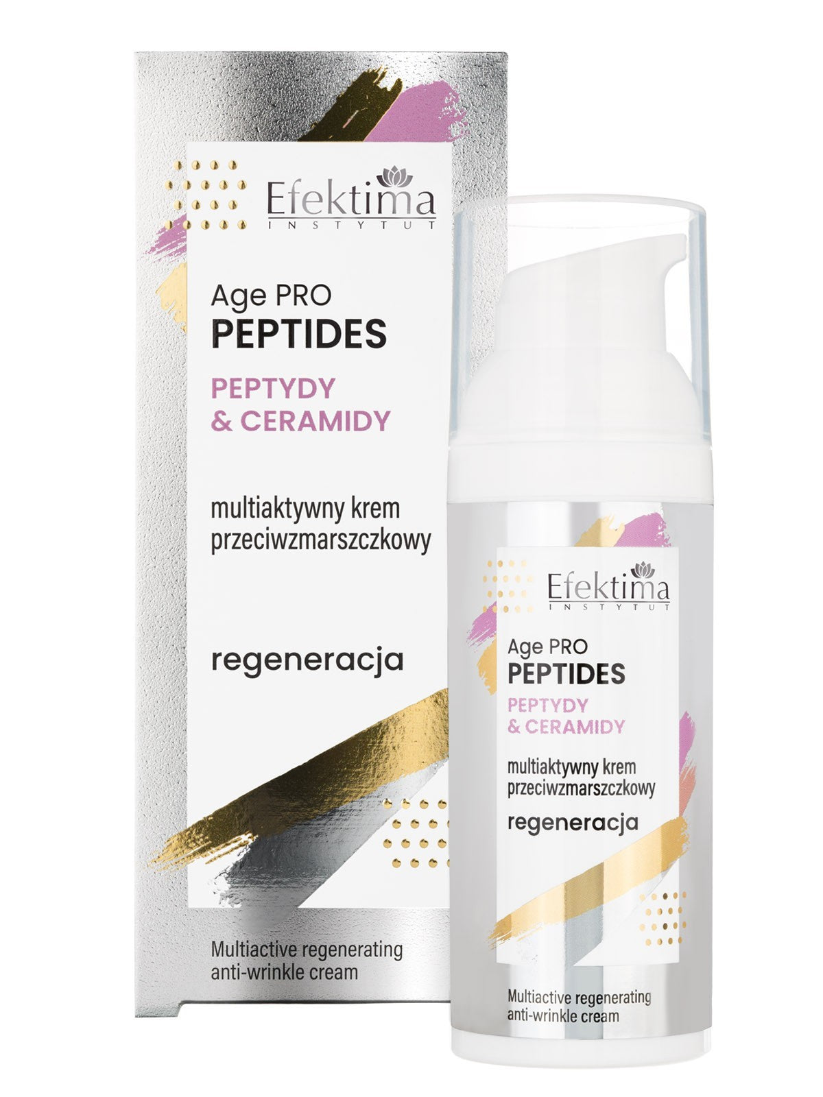 Veido kremas su peptidais ir keramidais – regeneruojantis ir stiprinantis