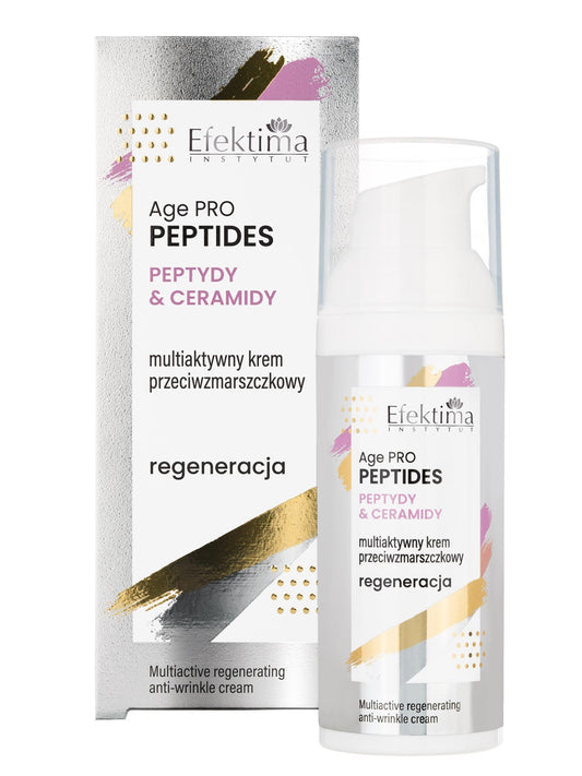 Veido kremas su peptidais ir keramidais – regeneruojantis ir stiprinantis