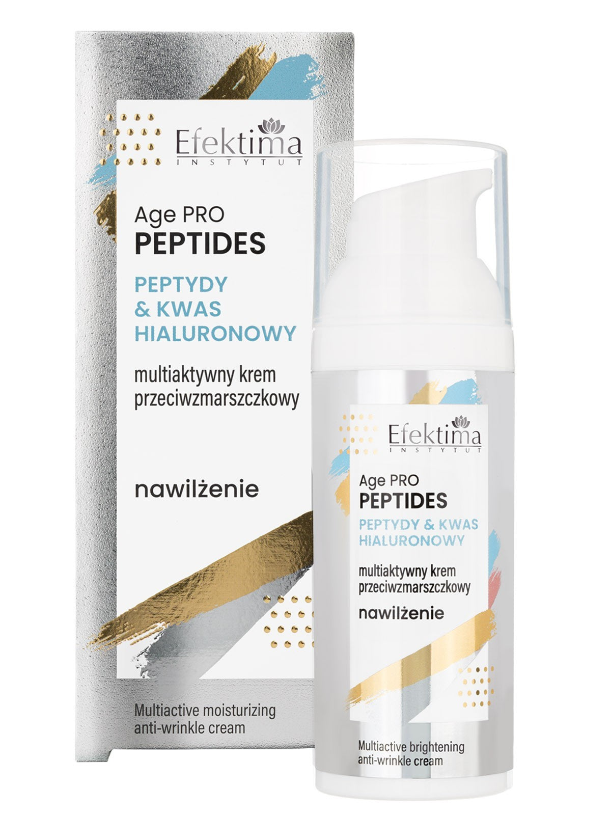 Veido kremas su peptidais ir hialurono rūgštimi – intensyviai drėkinantis ir lyginantis