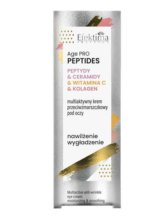 Paakių kremas su peptidais – lyginantis, drėkinantis ir stangrinantis