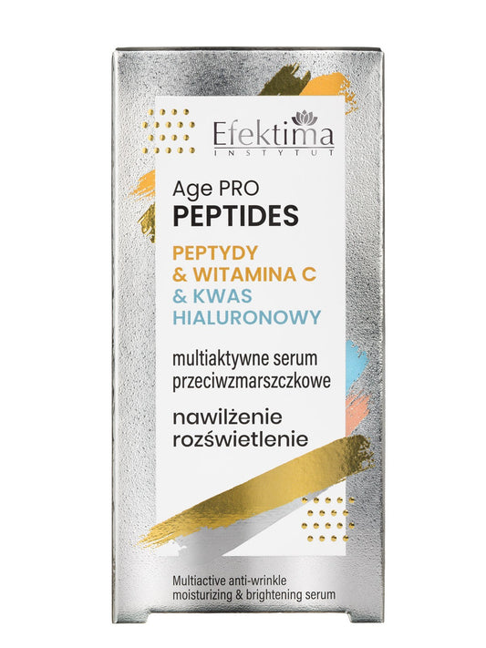 Veido serumas su peptidais – drėkinantis, skaistinantis ir glotninantis