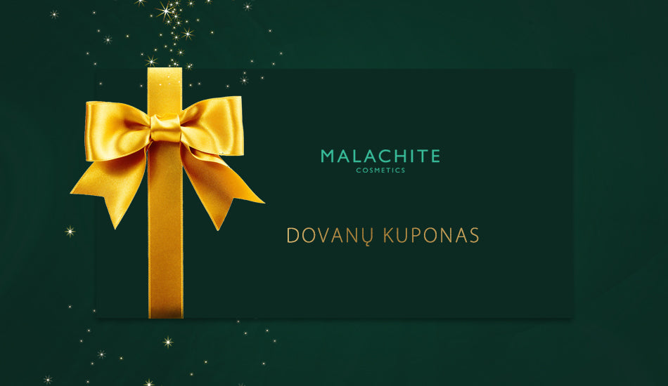 Malachite Cosmetics Dovanų kuponas