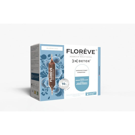 FLOREVE (IN) DETOX – natūralus maisto papildas odos būklei ir apsauginiam barjerui palaikyti