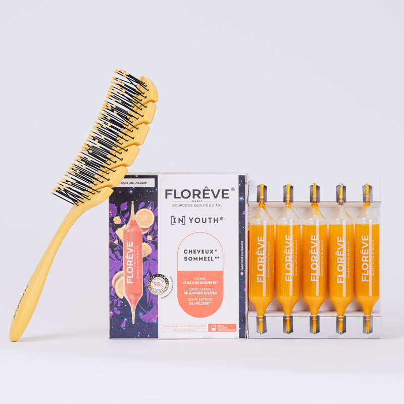 FLOREVE (IN) YOUTH ANTI HAIR LOSS – natūralus maisto papildas plaukų stiprinimui ir jų slinkimo mažinimui