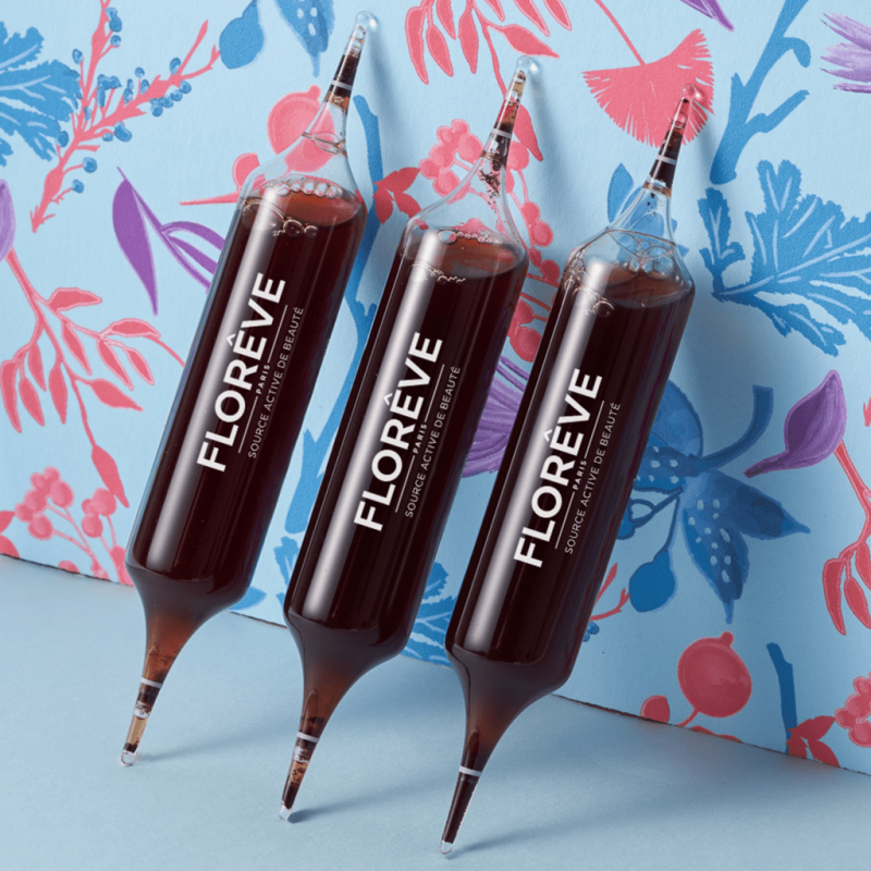 FLOREVE (IN) YOUTH – jūrinio kolageno maisto papildas su vitaminu C, vitaminu E, cinku ir augaliniais ekstraktais