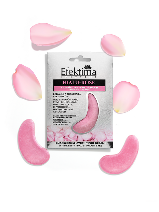 HIALU-ROSE Hydrogel — paakių kaukės, 1 vnt