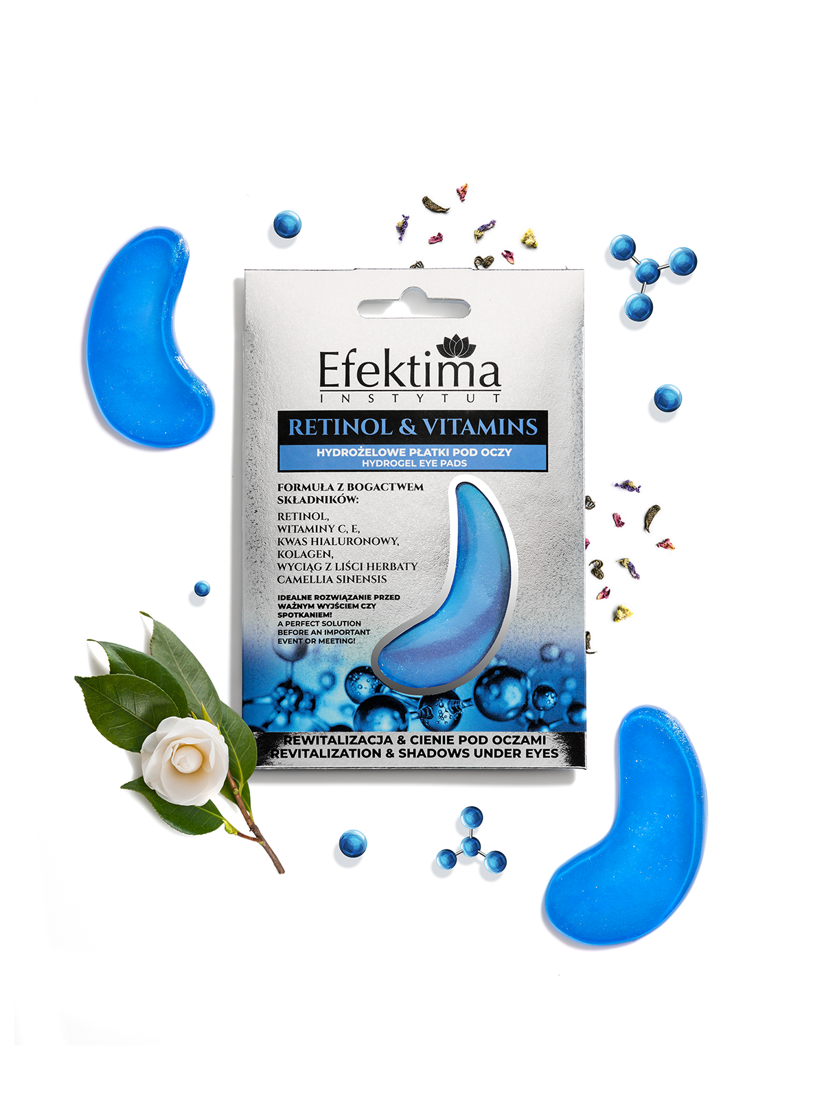 RETINOL & VITAMINS HYDROGEL paaukių kaukė, 1 vnt