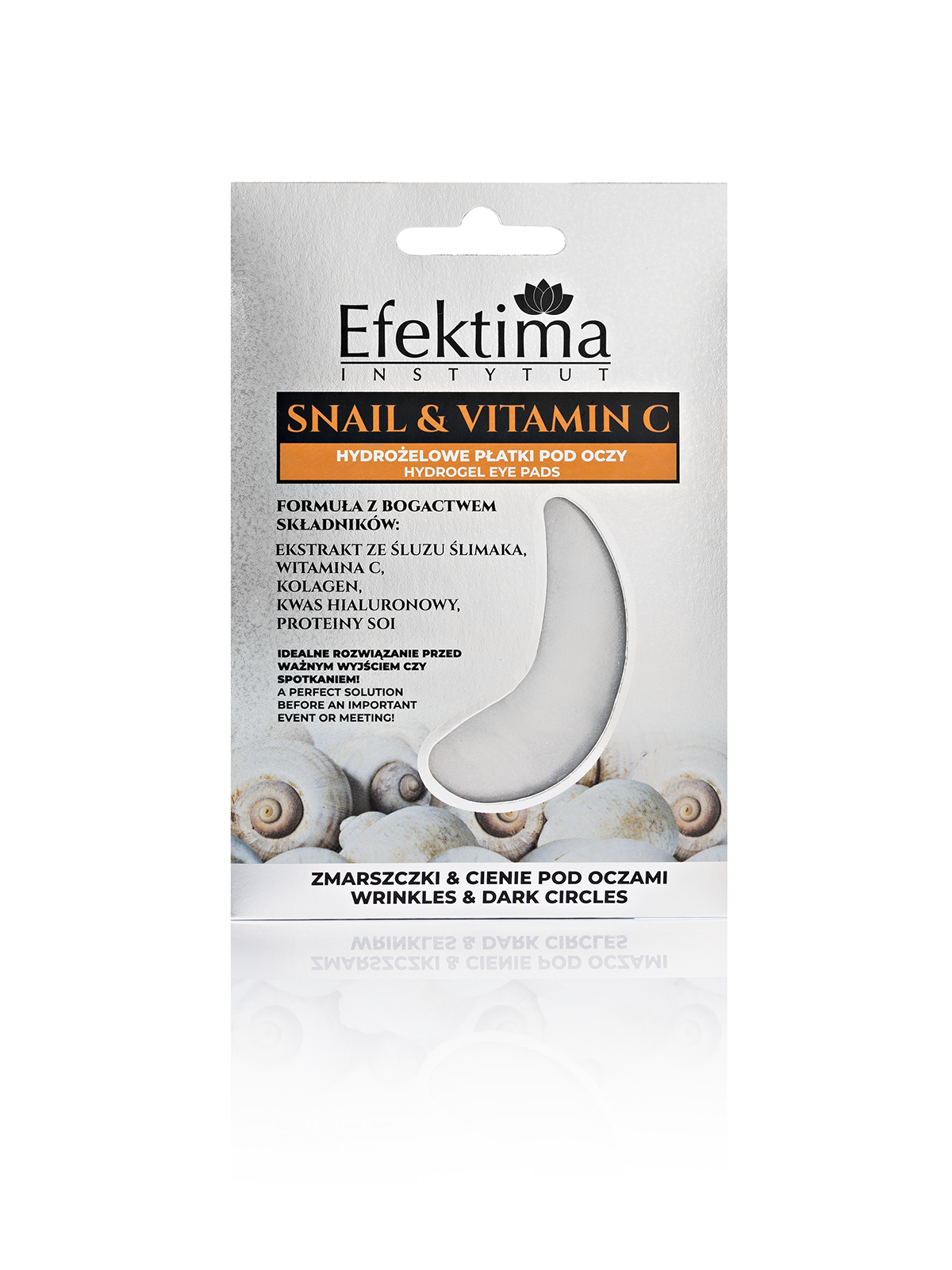 Snail & Vitamin C Hydrogel Eye Pads – hidrogelinės paakių pagalvėlės